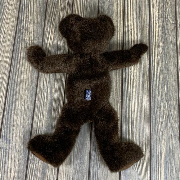 Boyds Bear JB Bean Series Brown Weighted Posable Articulated Vintage 90s 16" - Picture 6 of 6